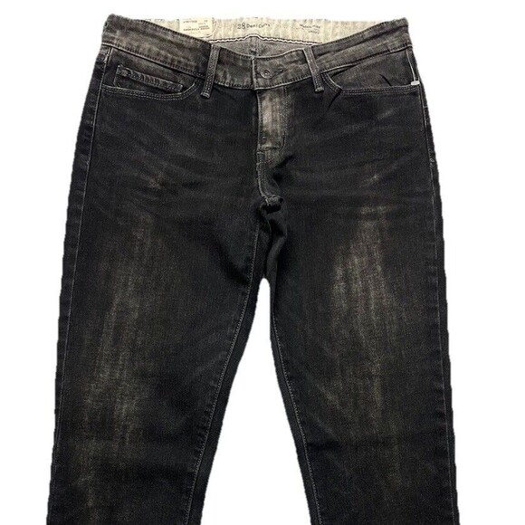 Levi’s Demi Curve ID Women’s Modern Rise Skinny Jeans Sz 28x34 Black Acid Wash - Picture 4 of 13